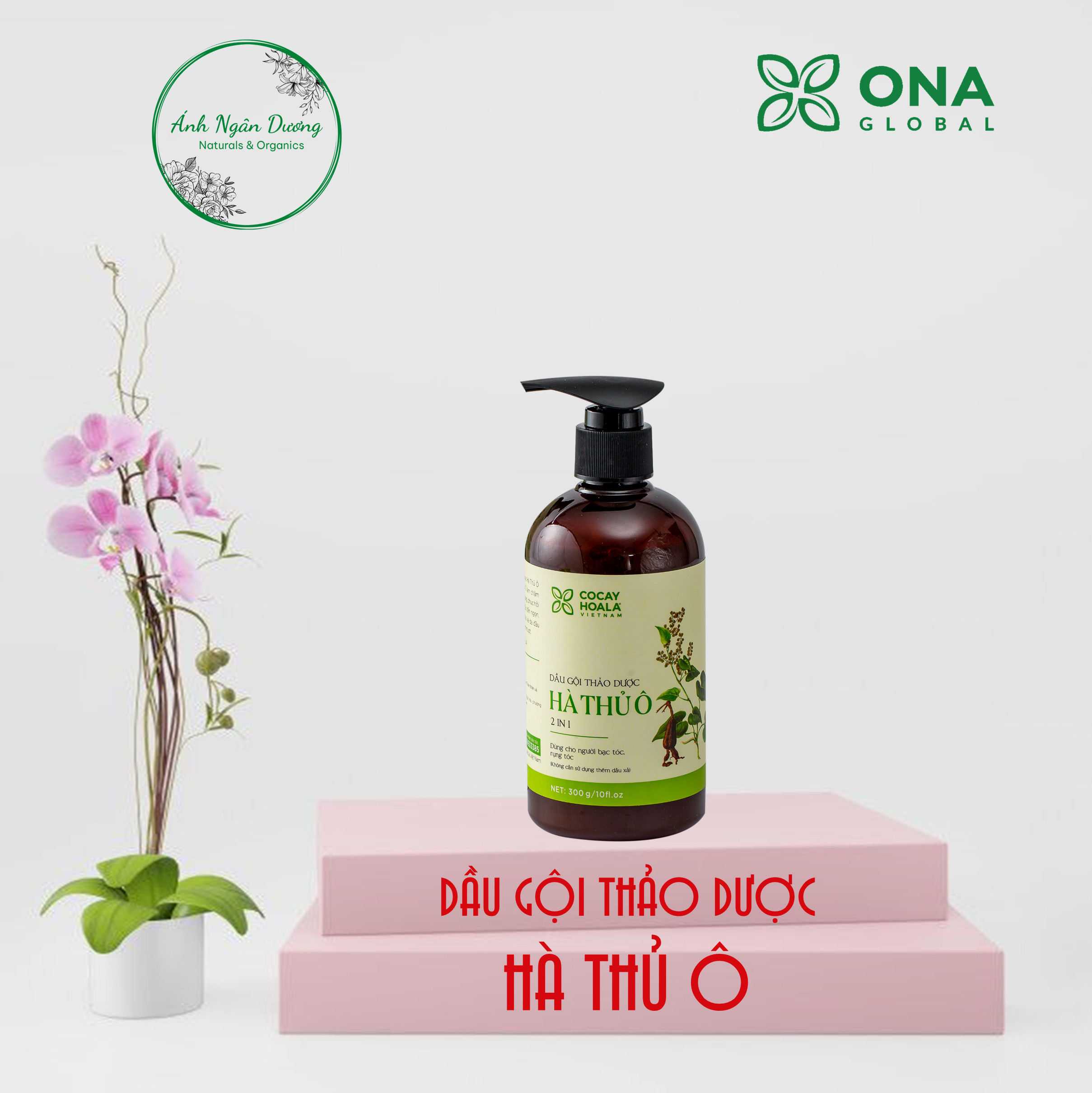 Dầu gội thảo dược Hà Thủ ô