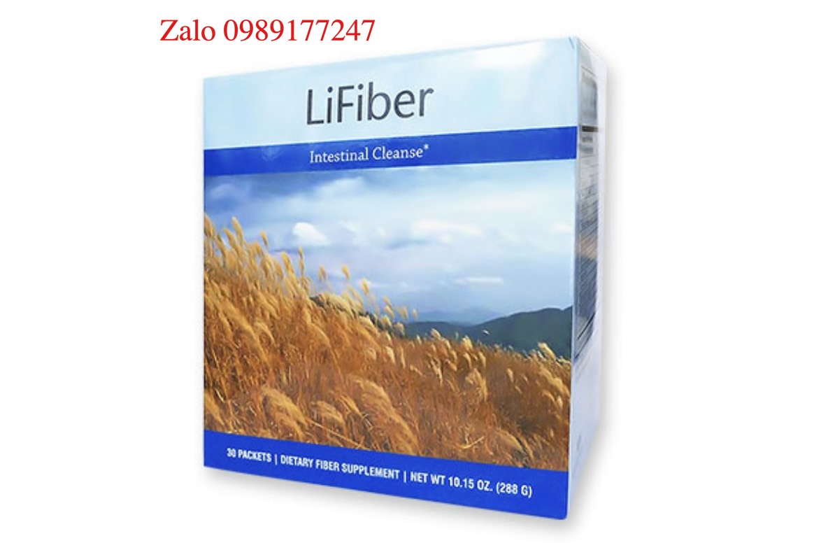 Lifiber unicity bổ sung chất xơ và thải độc đại tràng 30 gói - bomveoshop 1