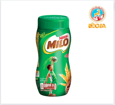 Thức uống lúa mạch Nestlé® Milo® nguyên chất 400g Tiện Dụng