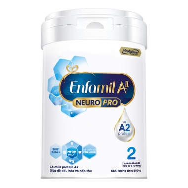 Sữa Bột Enfamil A2 Neuropro 2 – 800g - Cho bé 6-12 tháng tuổi - HSD Luôn Mới