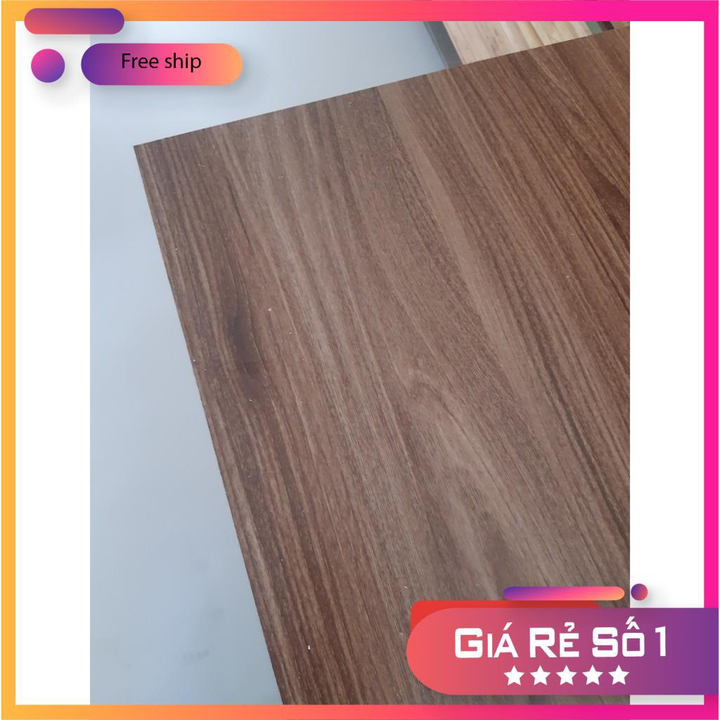 Tấm gỗ 5,5 ly (đa kích cỡ) chống âm thái lan vân óc chó đẹp 2 mặt trang trí, cắt cnc, đóng nội thất mini, DTY, trang