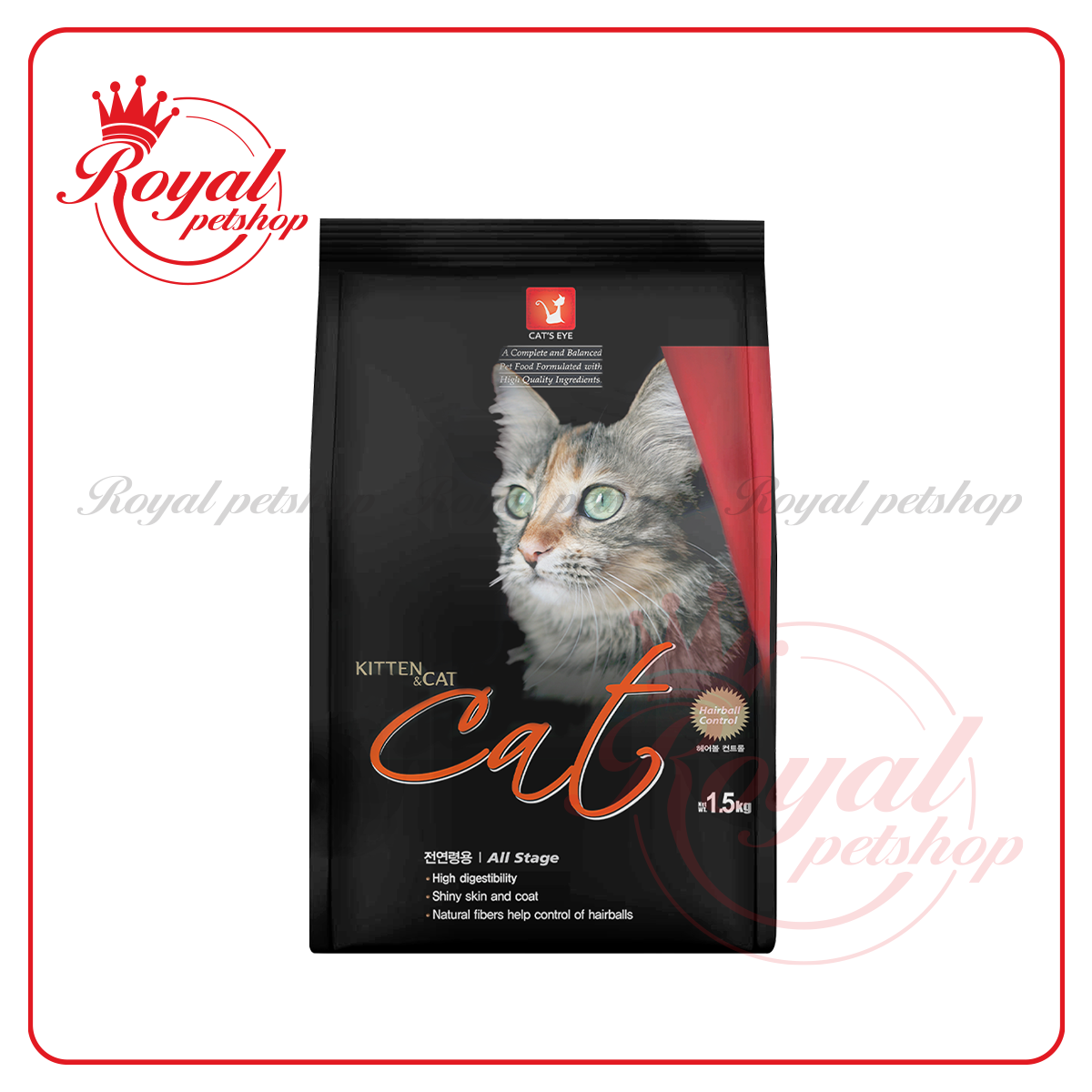Cat's Eye - Thức ăn hạt cho mèo mọi lứa tuổi chính hãng,nhập khẩu Hàn Quốc