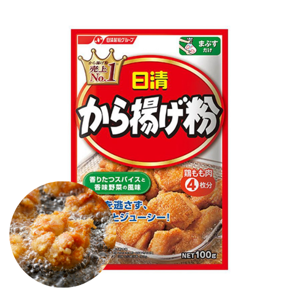 Bột chiên giòn Karaage Mix Nisshin 100g