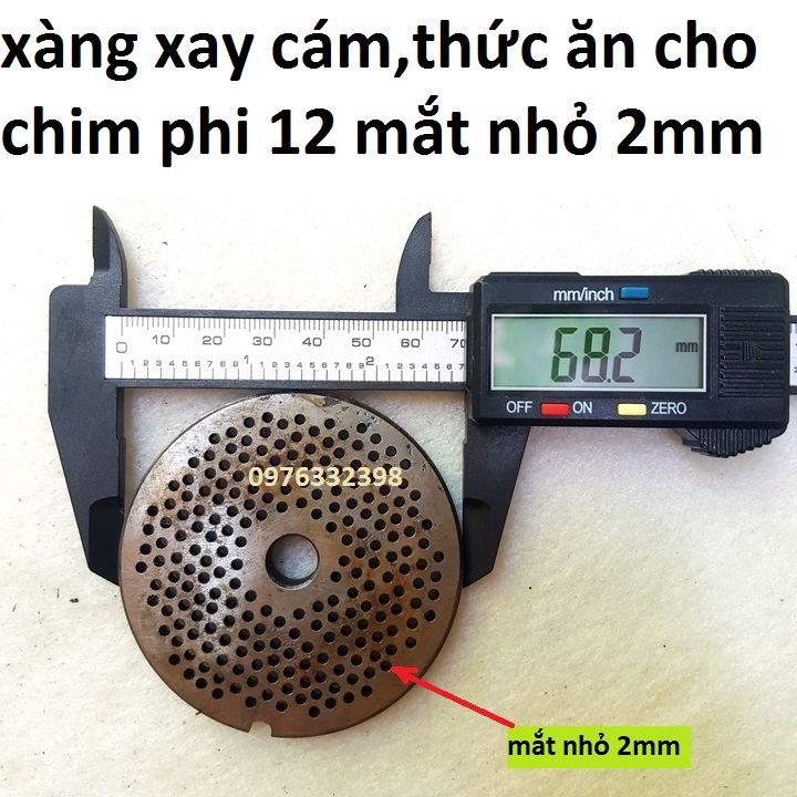 thức ăn cho chim | mặt bích đùn cám chim | mặt xàng làm cám chim ( phi 10-12 ) máy xay thức ăn cho chim, cho máy quay tay và máy mô tơ kéo