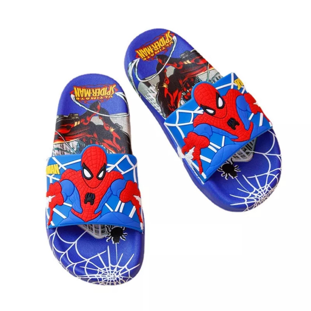 Dép lê  siêu nhân  bé trai dép nhựa dẻo cho bé loại 1