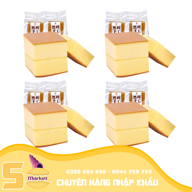 Combo 4 bịch Bánh bông lan mông to đài loan siêu ngon 120g【Sò Market】