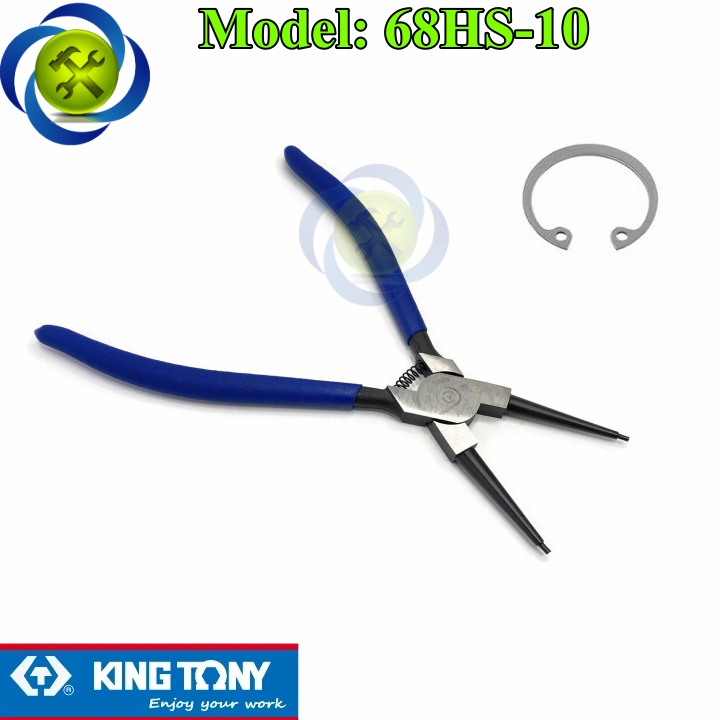 Kìm mở phe trong kingtony 68hs-10 loại thẳng dài 250mm mũi 2.3mm