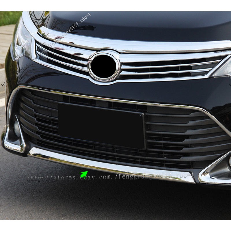 Ốp mí cản trước xe camry 2015-2018