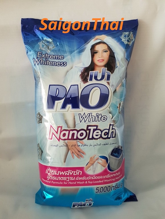 Bột giặt PAO 5 kg Thái Lan - Xanh