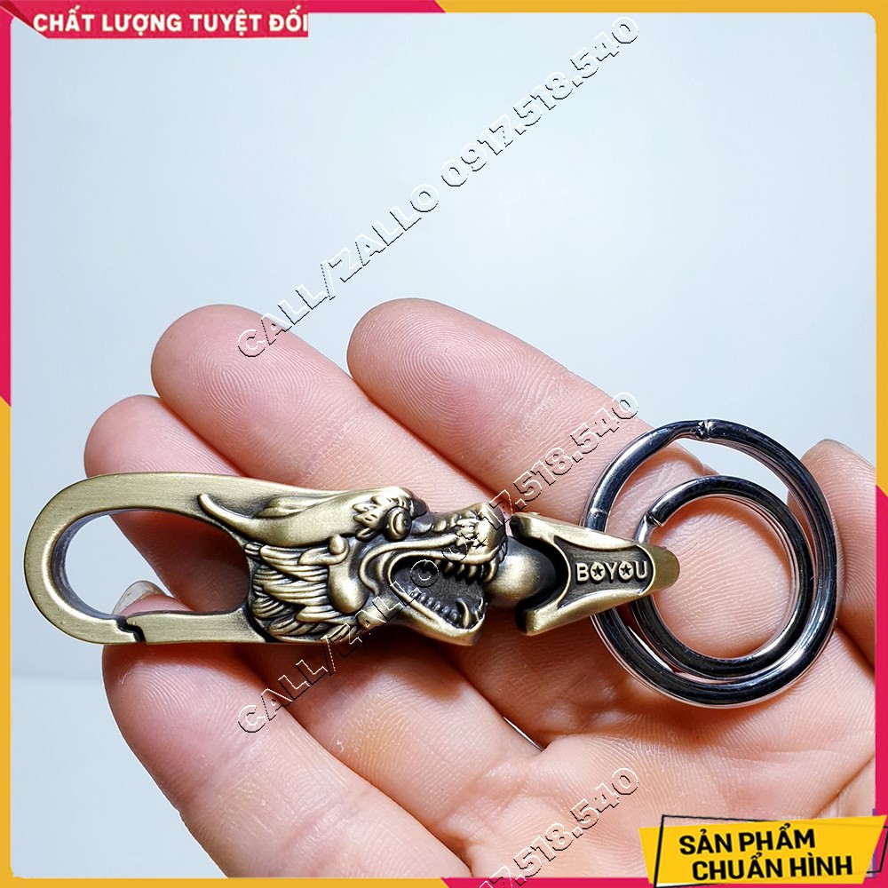 Móc Khóa Đầu Rồng BoYou - Móc khóa vào đai nịt quần
