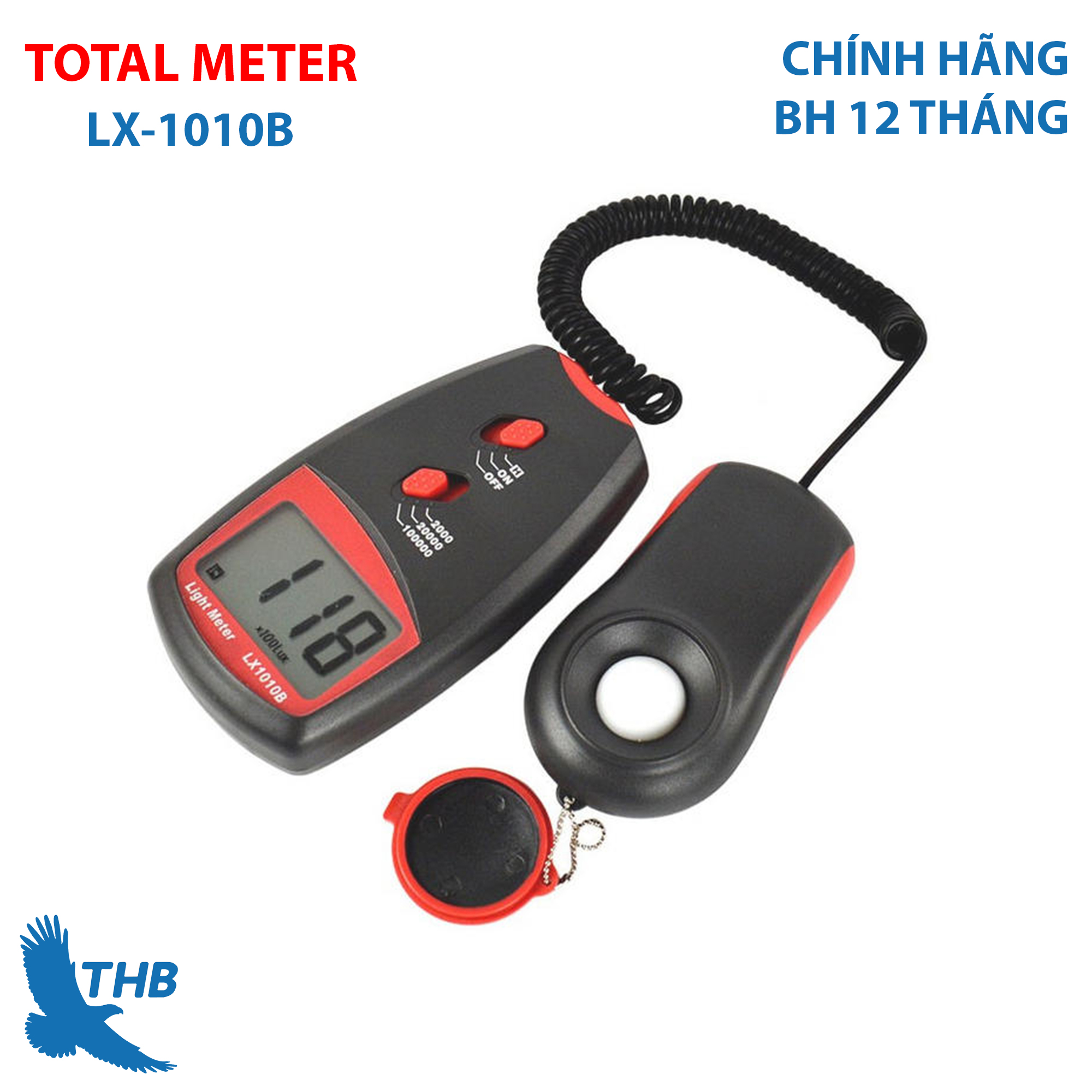 Máy đo cường độ ánh sáng lx 1010b