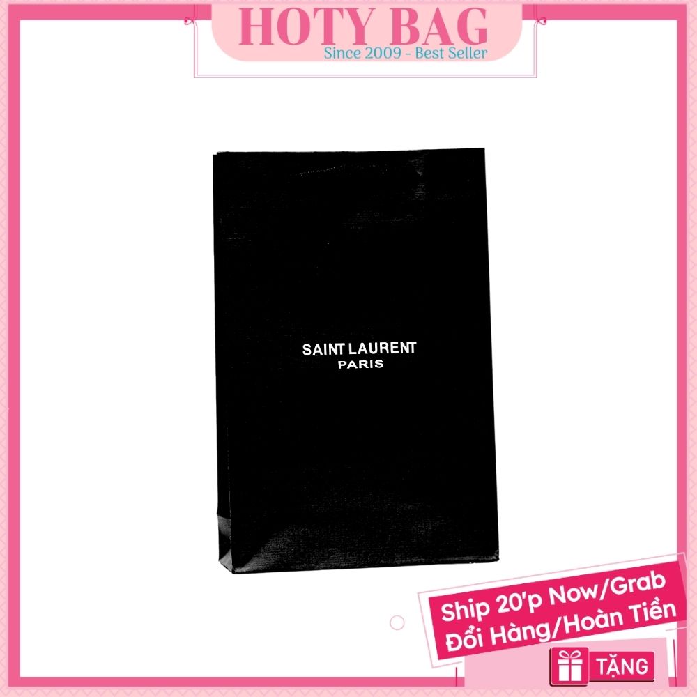 Túi giấy ysl size nhỏ 19cm, túi giấy các hãng thương hiệu, túi giấy quà tặng đựng nước hoa