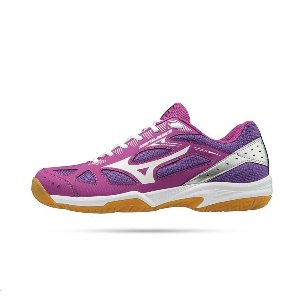 Khi Mua Giầy cầu lông Nam Nữ Mizuno Sky Blaster chuẩn size, chống lật cổ chân - Giày thể thao Mizuno, giày bóng chuyền nam nữ - Giày cầu lông