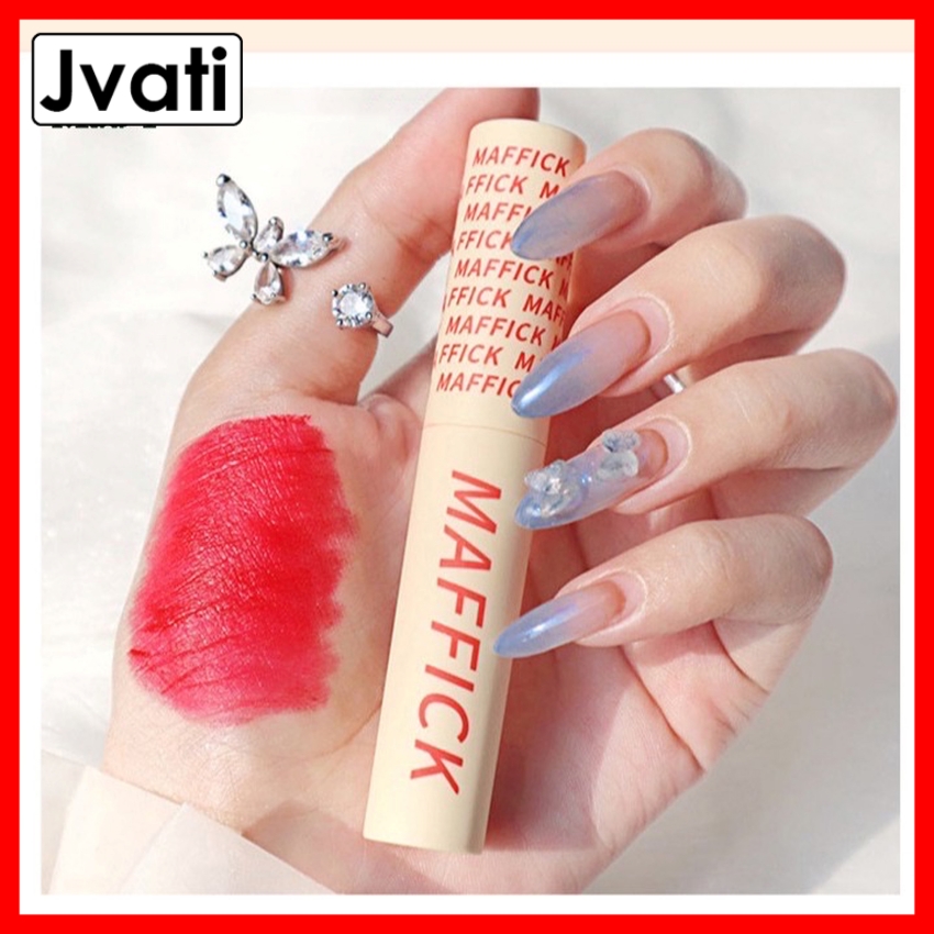 [Thích Thích] Son Kem Tint Maffick Macarone Lip Glaze dưỡng môi, không trôi, son môi giá rẻ đẹp , mịn , lì, lâu chôi  - Jvati