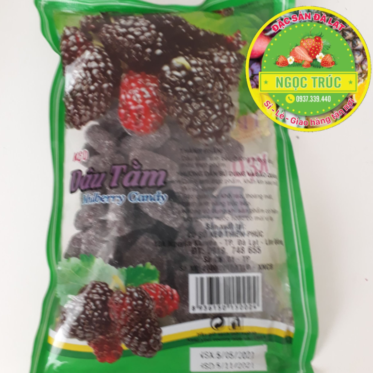[HCM]BỊCH 200gr KẸO DÂU TẰM ĐẶC SẢN ĐÀ LẠT SIÊU NGON