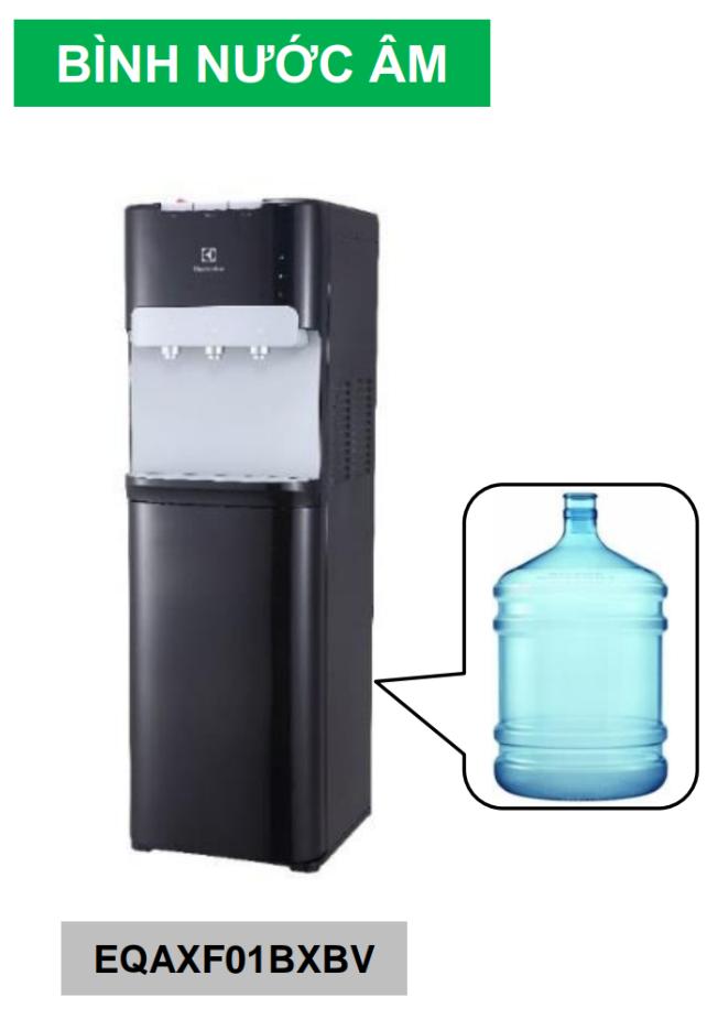 Cây nước nóng lạnh electrolux eqaxf01bxbv