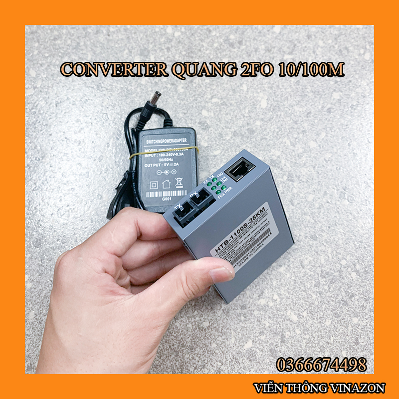 Converter quang 2 sợi 1100s