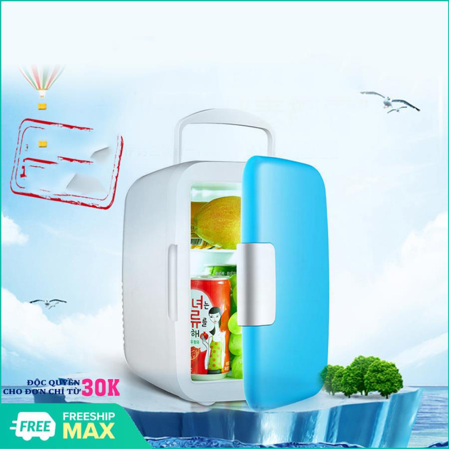 Tủ lạnh mini dã ngoại trên xe hơi - Tủ lạnh mini trên xe ô tô, Tu Lanh Mini Tủ lạnh mini 2 chế độ nóng lạnh