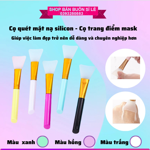 Cọ quét mặt nạ sillicon - Chổi quét mask cao cấp - Shop Bán Buôn Sỉ Lẻ