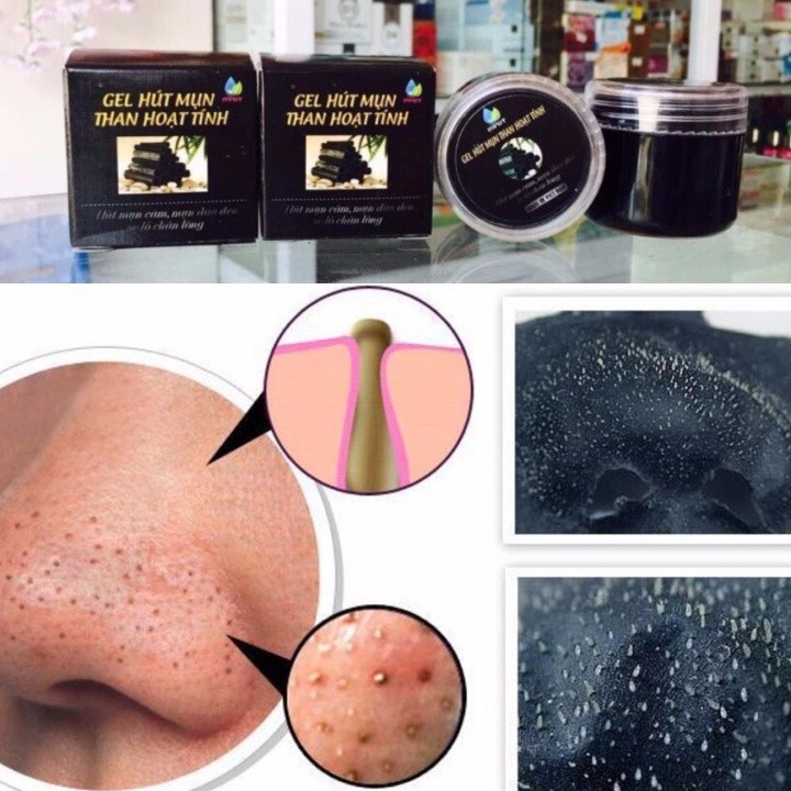 Combo 2 Hộp Gel Lột Mụn Than Tre Hoạt Tính
