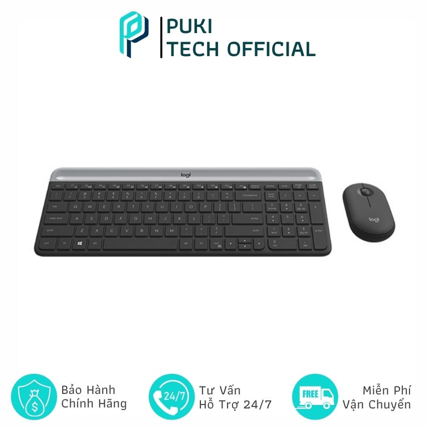 Bộ phím chuột Không Dây Bluetooth Cho Laptop Giá Rẻ Logitech MK470