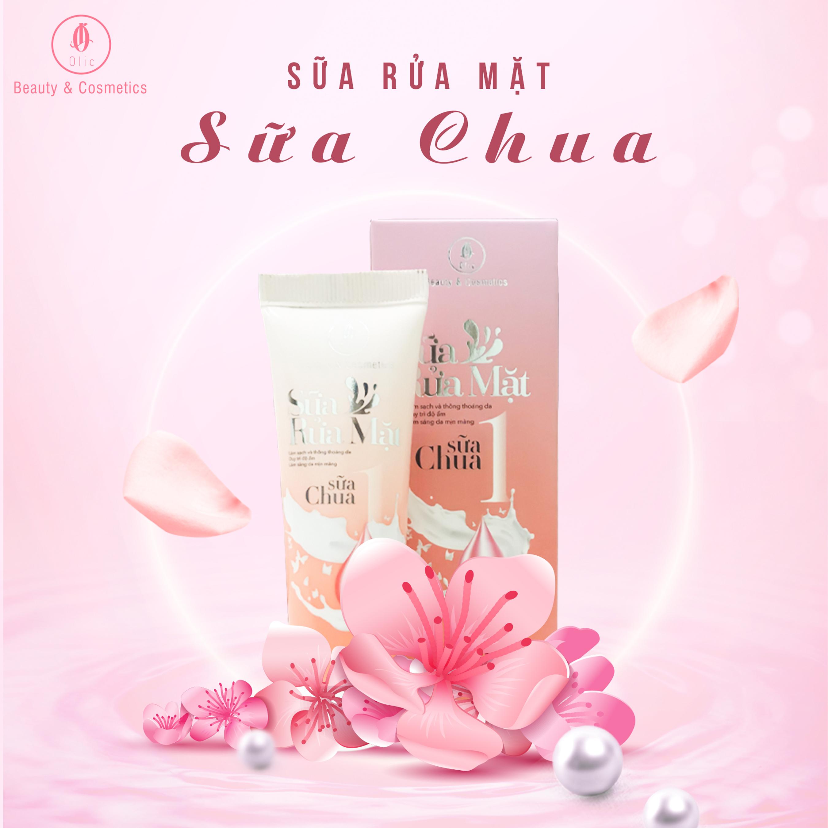 Sữa rửa mặt sữa chua olic