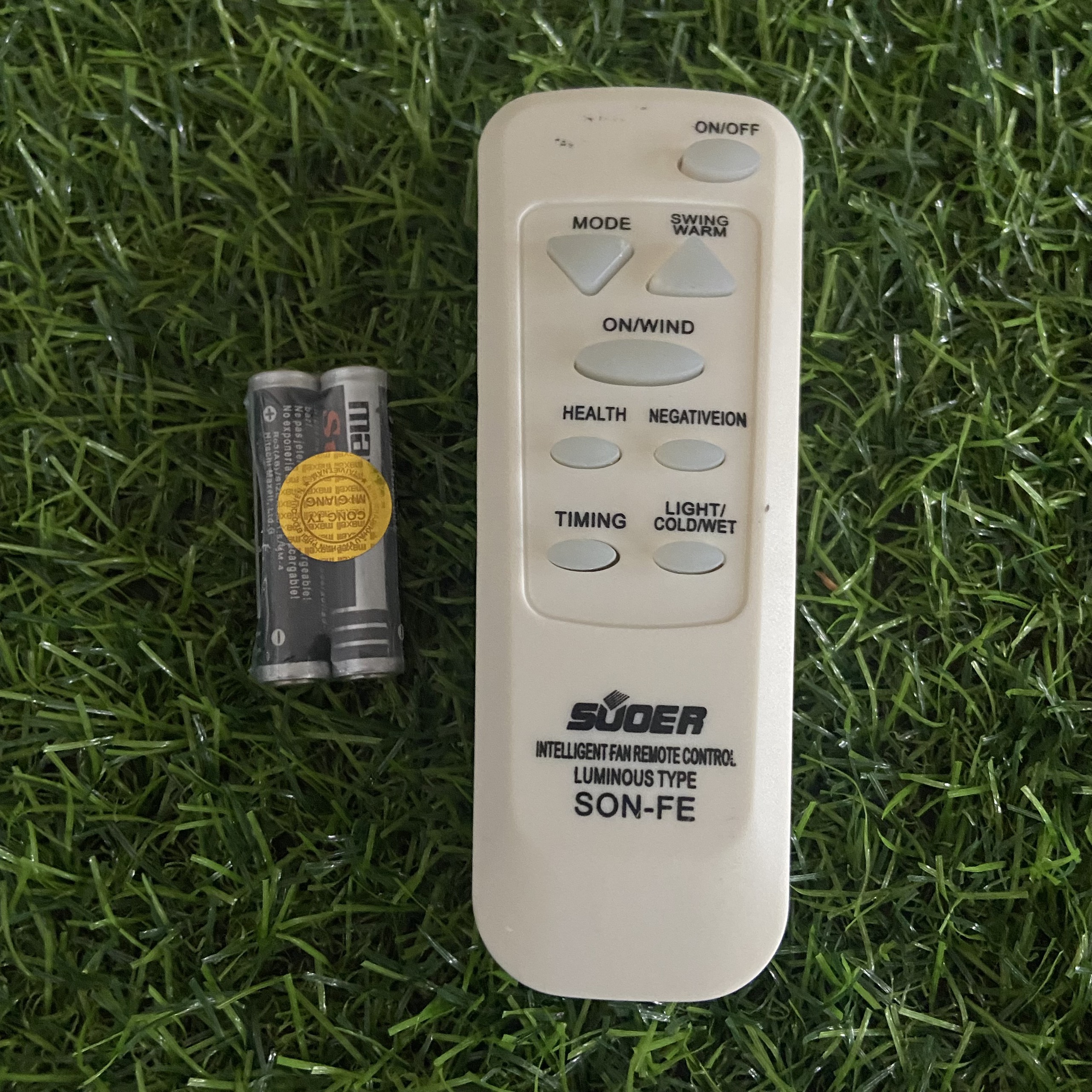 Remote điều khiển quạt thông mình SON-FE. Điều khiển đa năng cho nhiều loại quạt như Vinawind senko chinghai TCL Dolphin