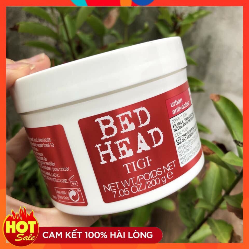 Kem ủ tóc phục hồi hư tổn bed head tigi 200g