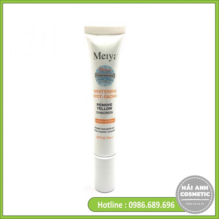 Kem Chống Nắng Bb Meiya Cam, Kem Nền Dưỡng Trắng Da Meiya Cam