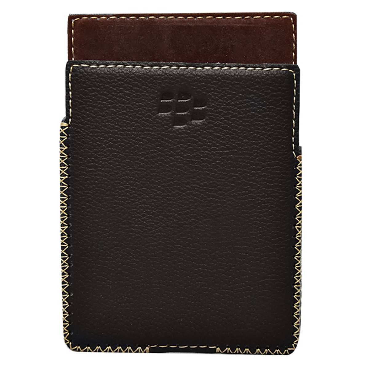 [HCM]Bao Da Mộc Dạng Cầm Tay Vuông DTR Blackberry Passport Silver - Màu Nâu Đất - Hàng chính hãng