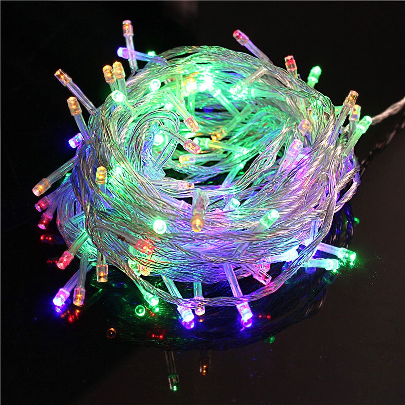 Dây đèn led chớp nháy 4.5m nhiều màu - đèn trang trí noel, giáng sinh, ngày tết