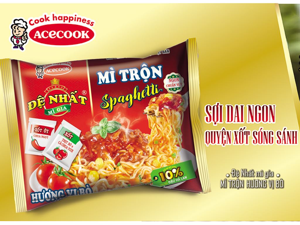 Mì trộn spaghetti Đệ Nhất Hương vị bò 98g/gói - Thùng 30 gói - Tạp hóa Bát Muội