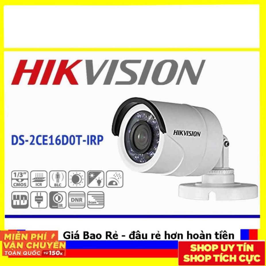 Camera hồng ngoại thân hình trụ hikvision ds-2ce16d0t-iro 3.6mm 2mp