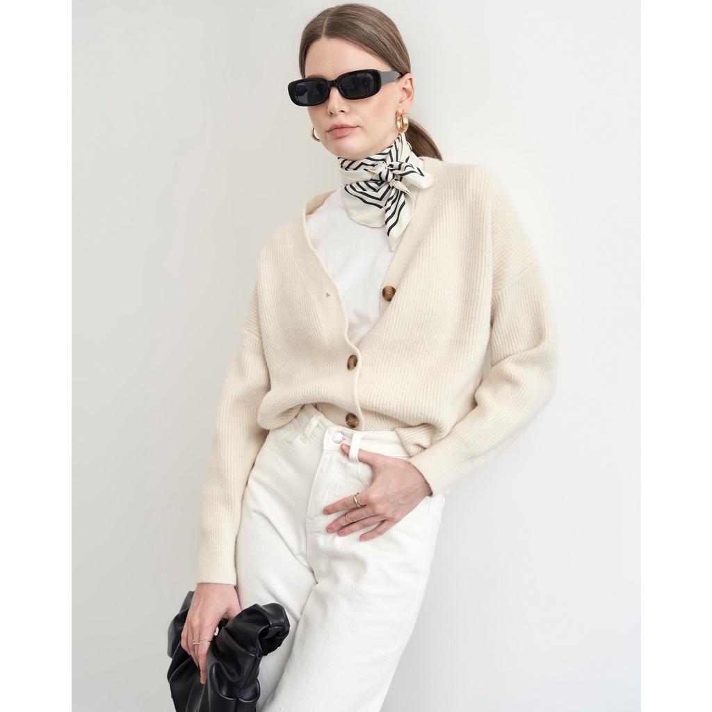 Áo khoác len cardigan nữ fantino | kh-la3604 | lana official