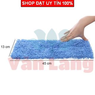Một tấm lau microfiber Homeinno Chính Hãng thay thế cây lau nhà 45cm