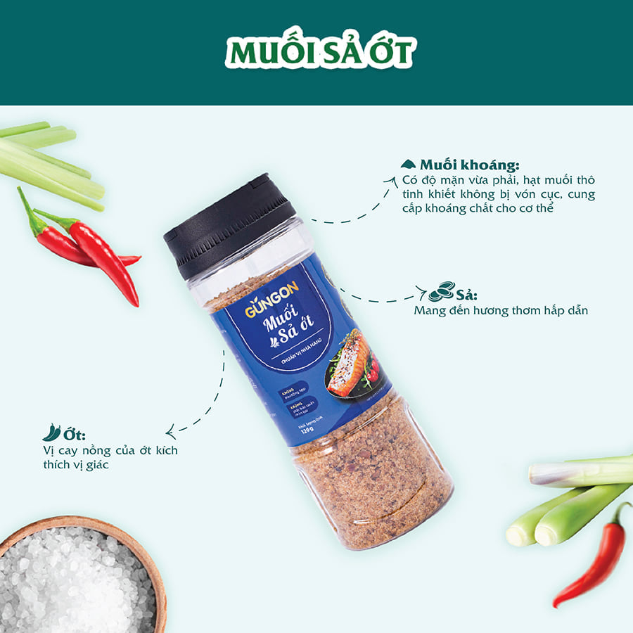 Muối sả ớt 110g - guyumi
