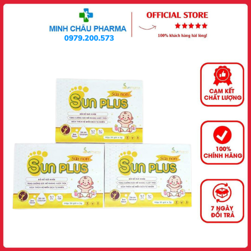 CHÍNH HÃNG - HOÀN TIỀNSữa non Sun Plus là dòng sữa dành cho trẻ em