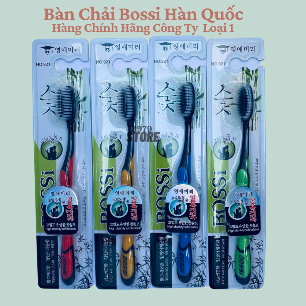 Bàn Chải Đánh Răng Bossi Hàng Công Ty Loại 1