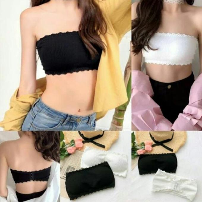 Áo Lót-  Áo Bra - Áo Quây Nâng Ngực Ren Hoa Móc Cài Cách Điệu