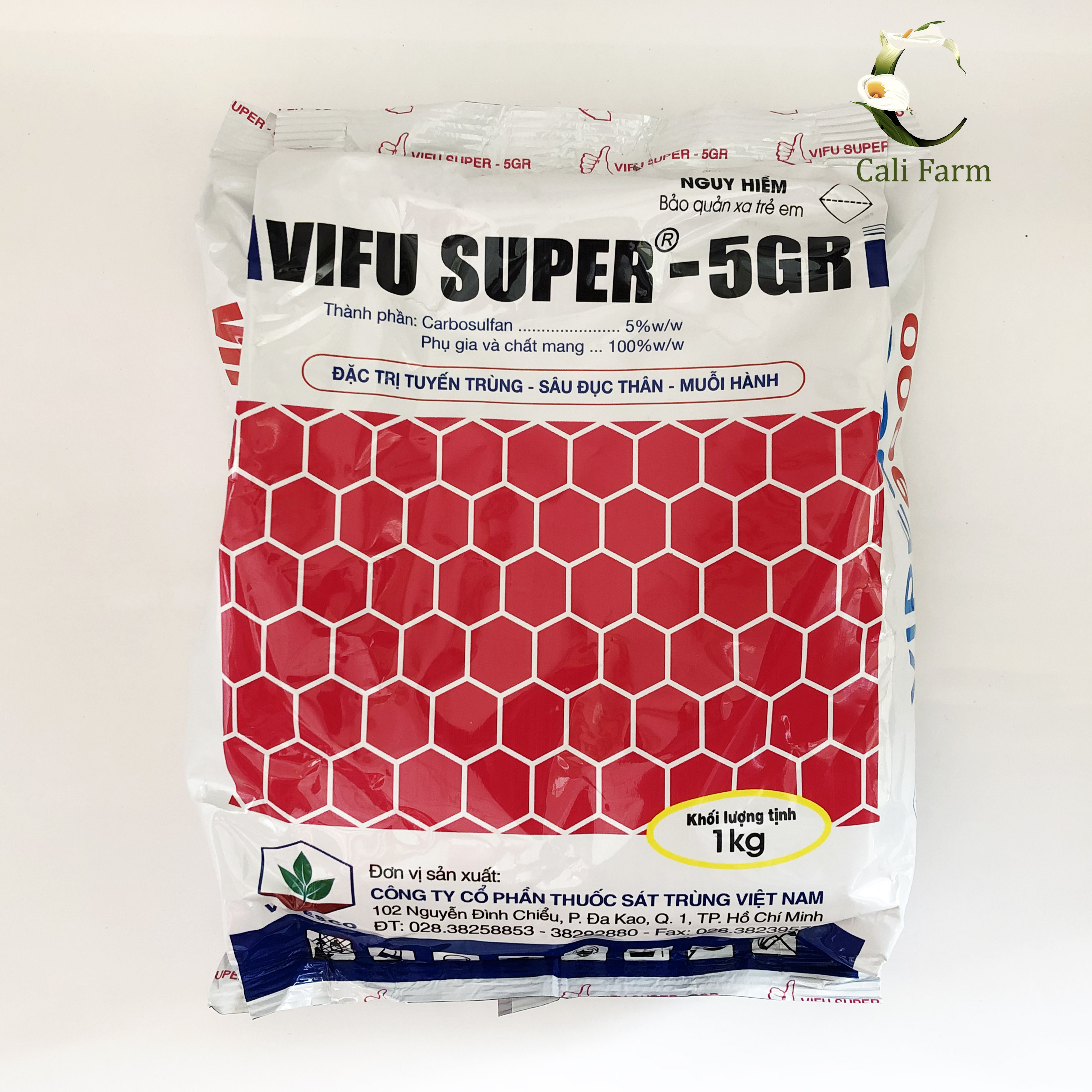 Vifu Super 5GR 1Kg trừ tuyến trùng sâu đục thân và muỗi hành