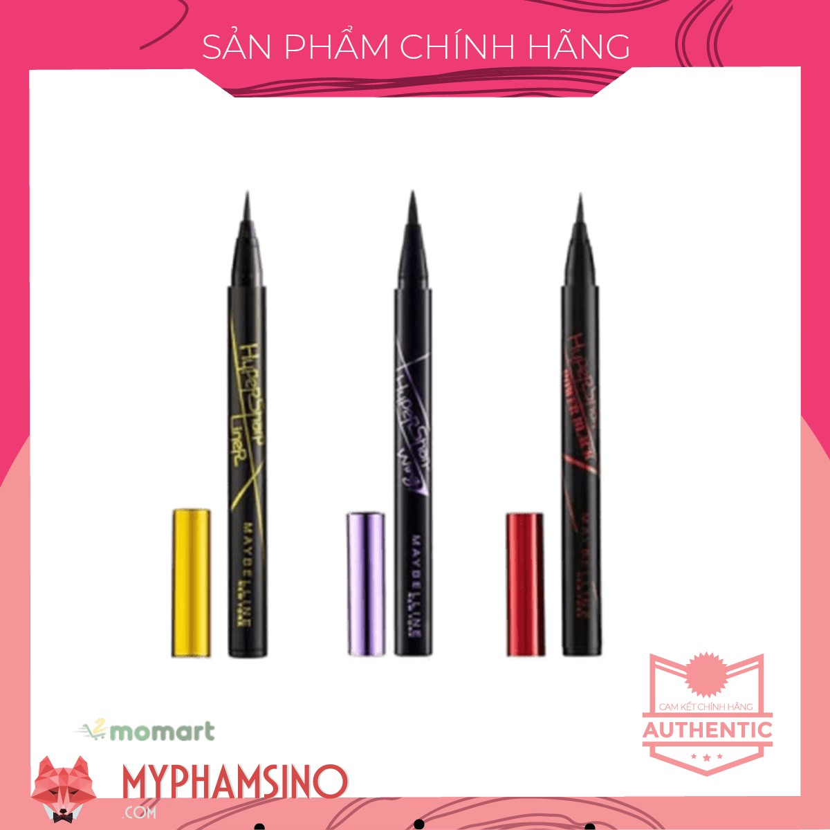 [CHÍNH HÃNG] Bút kẻ mắt Maybelline Hypersharp