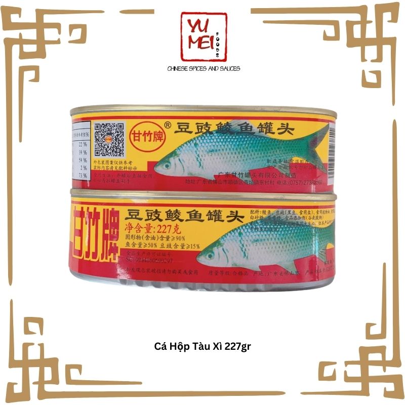 Hàng nhập - cá hộp tàu xì 227gr