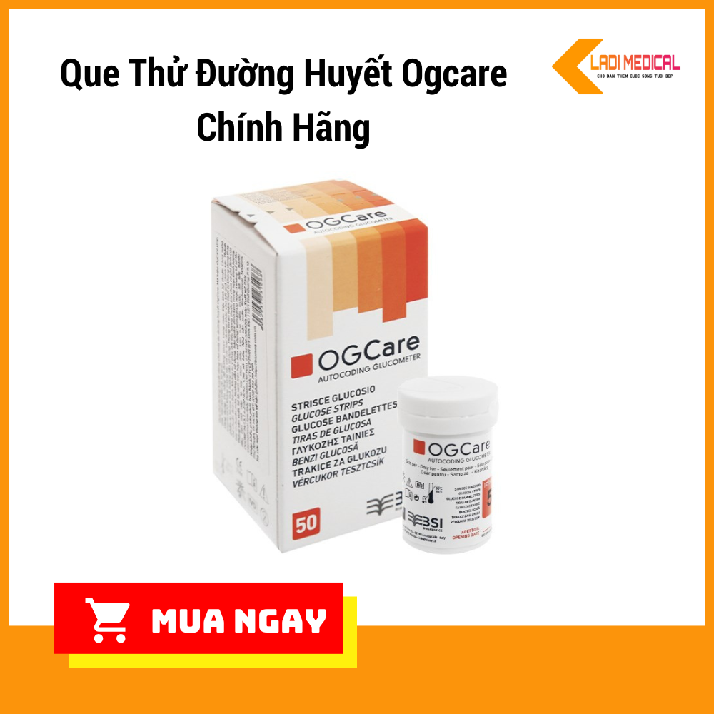 Que Thử Đường Huyết Ogcare