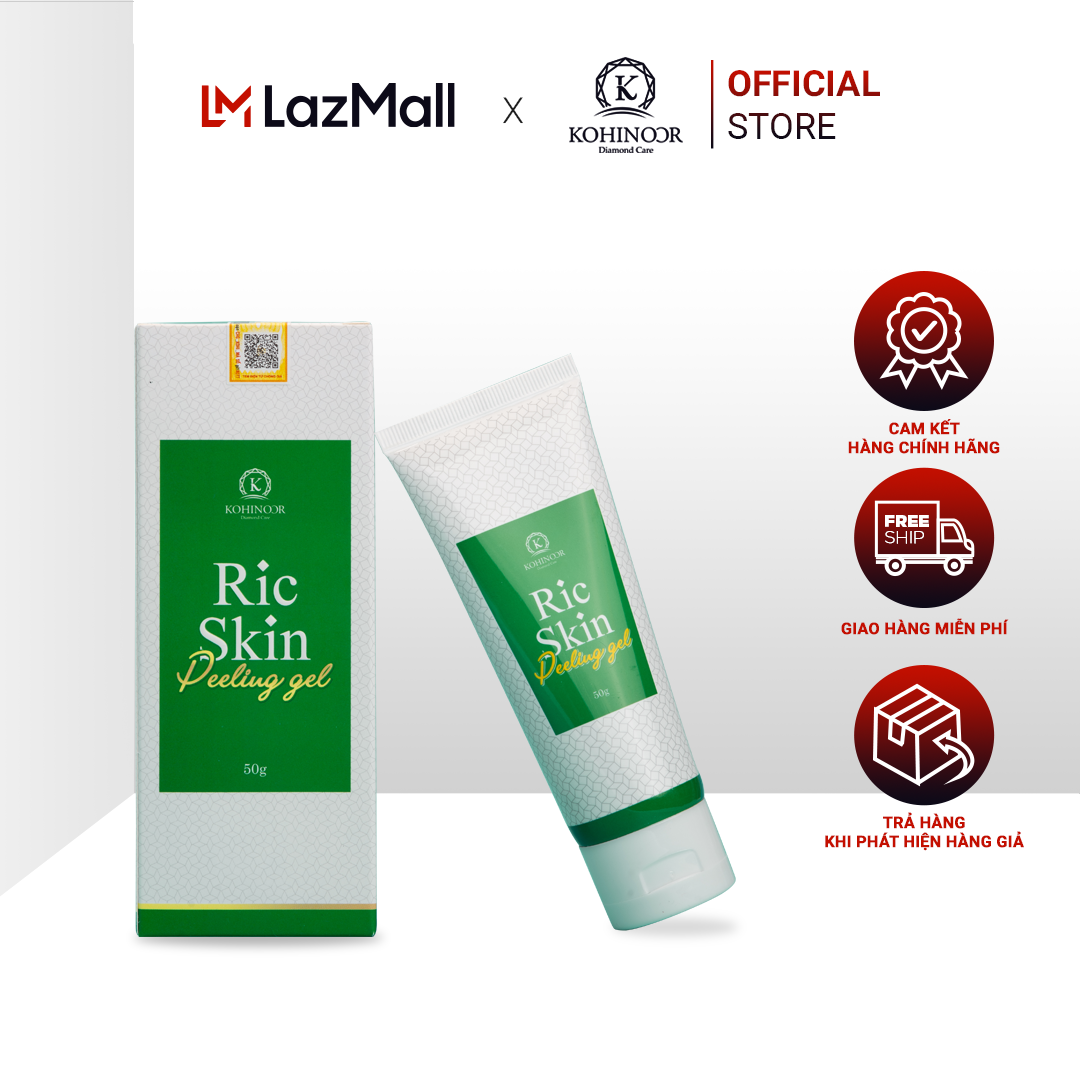 Tẩy tế bào chết ric skin peeling gel kohinoor 50g