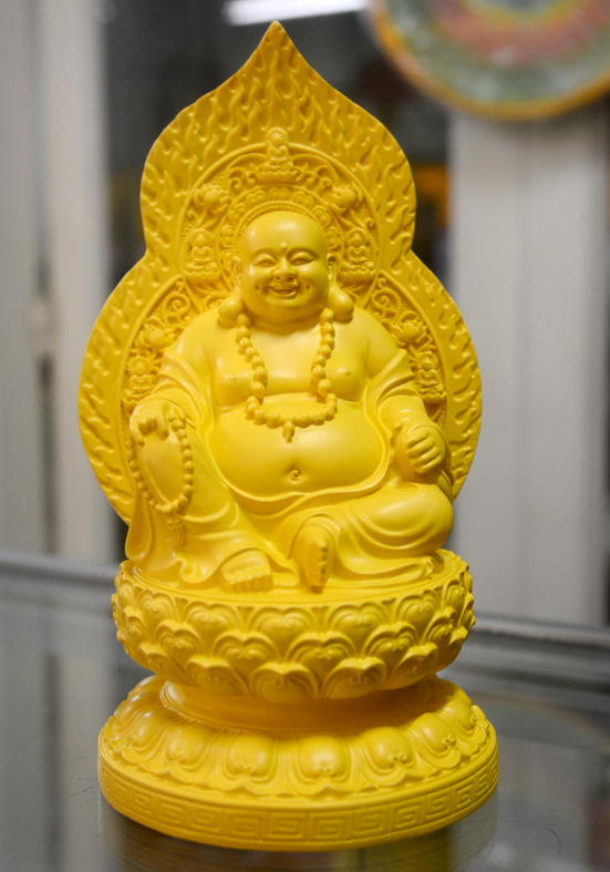 Tượng Phật-Tượng Bồ Tát ngồi đàI sen hào quang cao 17cm-Nhiều mẫu
