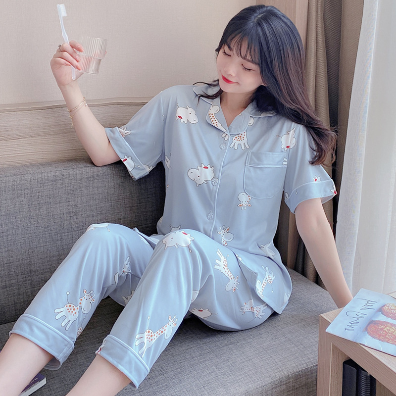 Đồ bộ Pyjama Cotton, đồ bộ Pijama Cotton nữ quần dài