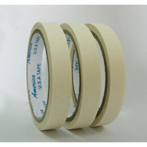 ( combo 2 cuộn giấy) Băng keo giấy nhăn 24mm x 50ya