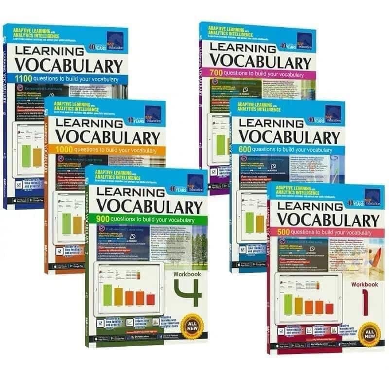 Sách Tiếng Anh Learning Vocabulary 1-6