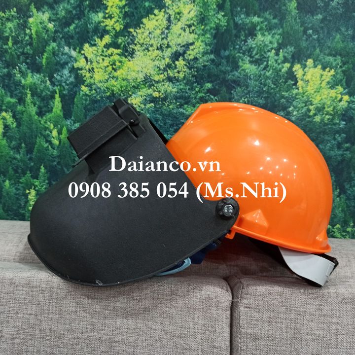 Mũ bảo hộ mặt nạ hàn màu đen HN90