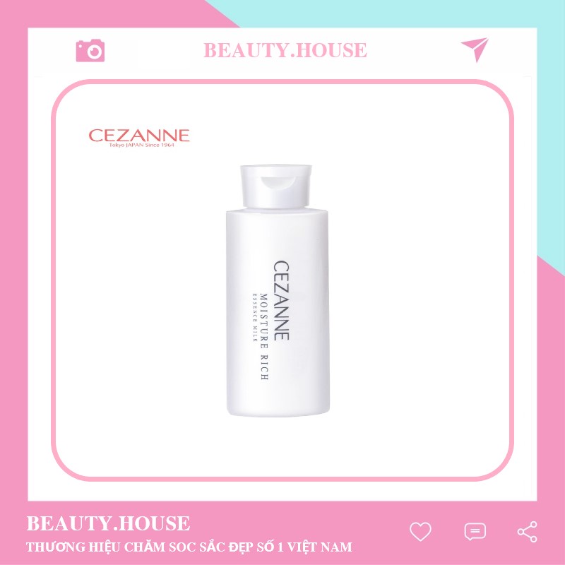 Sữa dưỡng ẩm - phù hợp với làn da dầu và hỗn hợp thiên dầu - Cezanne - Moisture Rich Essence Milk 160ML